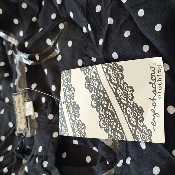 Eyeshadow women's blouse size L - Picture 5 of 8